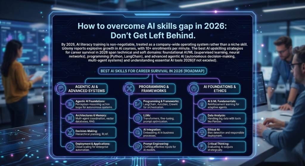 How to overcome AI skills gap 2026
