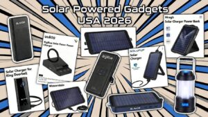 Solar powered gadgets USA 2026 power grid failure and solar survival gear BLAVOR BigBlue Kizen
