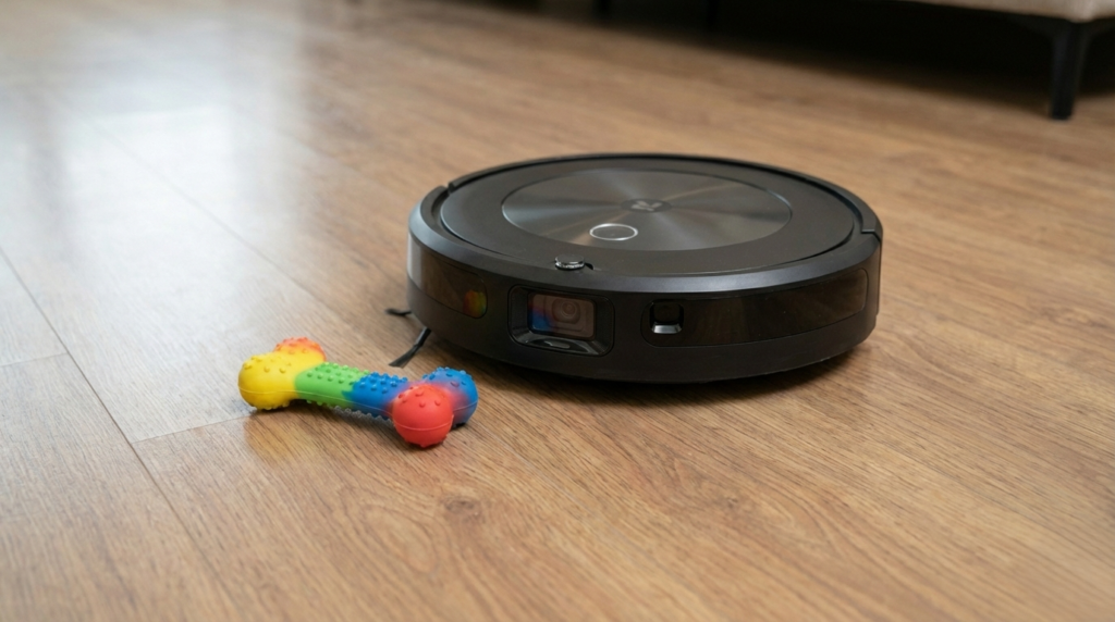 iRobot Roomba j7+ with "Poop-Proof" obstacle avoidance technology.