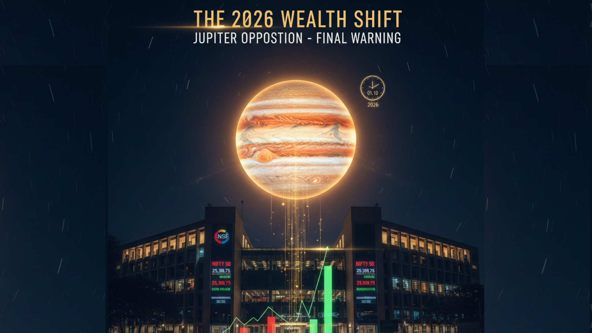 Jupiter Sun Opposition January 2026 wealth manifestation chart