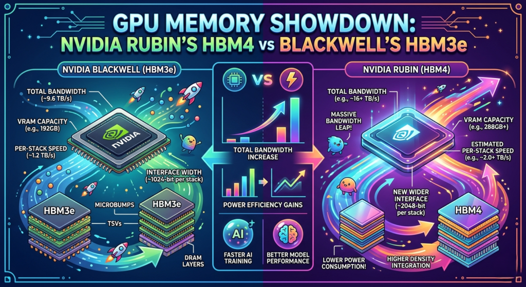 HBM4 Memory Integration in NVIDIA Rubin GPUs